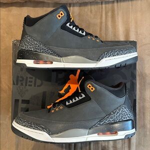 Jordan 3 Retro “Fear” size 12